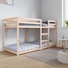 vidaXL Bunk Bed without Mattress 80x200 cm Solid Wood Pine