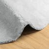 vidaXL Rug HUARTE Short Pile Soft and Washable Grey &Oslash; 200 cm