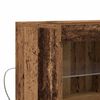vidaXL LED Sideboard Brown 81 x 37 x 66.5 cm Engineered Wood