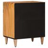 vidaXL Bedside Cabinet Natural 50 x 33 x 60 cm Solid Mango Wood