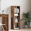 vidaXL Book Cabinet Old Wood 34x31x112 cm Engineered Wood