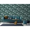 DUTCH WALLCOVERINGS Wallpaper Onyx Green and Gold