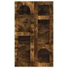 vidaXL Hanging Cabinet Smoked Oak 59 x 20 x 100 cm Engineered Wood