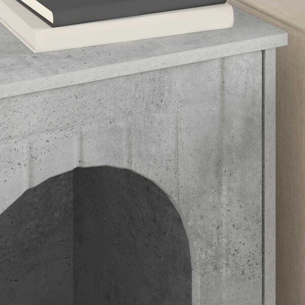 vidaXL Cat House Concerte 53 x 52 x 62 cm Engineered Wood