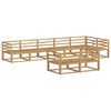 vidaXL Outdoor Sofa Set 8 pcs White 404 x 166.5 x 73 cm