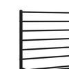 vidaXL Metal Bed Frame without Mattress with Headboard Black 140x200cm