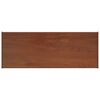 vidaXL Window Sill Brown Wood 100 x 30 x 4.5 cm PVC