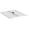 vidaXL Ramp for Wheelchair 270 kg Silver 92 x 73 x 5 cm Aluminium