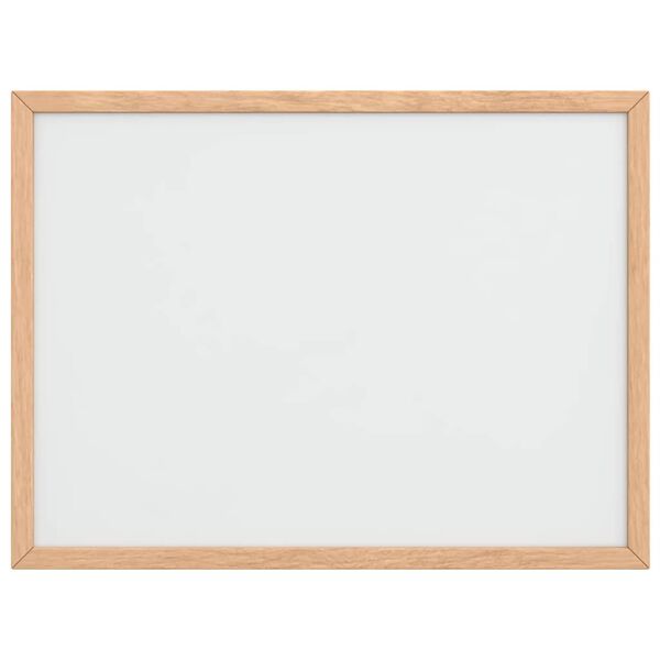 vidaXL Magnetic Whiteboard with Solid Pine Wood Frame 40x30 cm