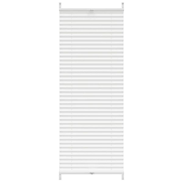 Plisse Blind 50x150cm White Pleated Blind