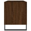 vidaXL Record Cabinet Brown Oak 85x38x48 cm Engineered Wood