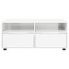 vidaXL TV Cabinet High Gloss White 100 x 48 x 43 cm Engineered Wood