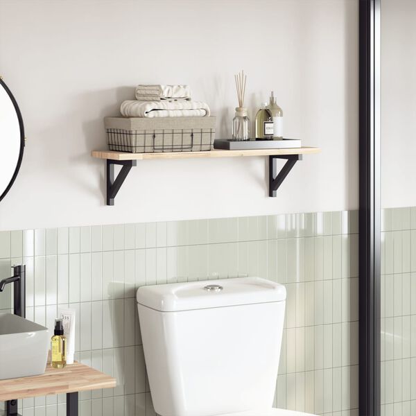 vidaXL Table Top 80x20x2 cm Rectangular Solid Wood Acacia