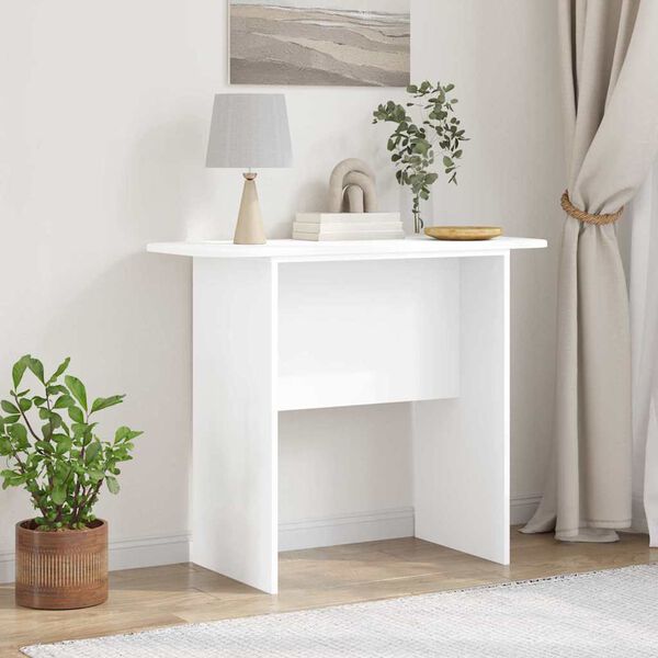 vidaXL Console Table White 93 x 40 x 75 cm Engineered Wood