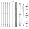 vidaXL Hexagonal Fence with Concrete Base 10 x 1.5 m Galvanised Steel