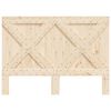 vidaXL Headboard 140x104 cm Solid Wood Pine