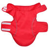 vidaXL Dog Raincoat with Reflective Strips Polyester Red XS