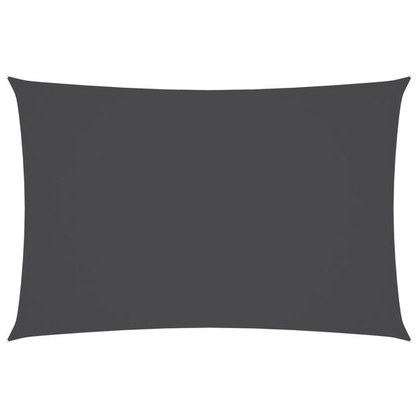 vidaXL Sunshade Sail Oxford Fabric Rectangular 5x7 m Anthracite