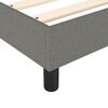 vidaXL Box Spring Bed Frame Dark Grey Super King Fabric (UK/IE/FI/NO only)