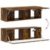 vidaXL TV Cabinet 8 pcs Smoked Oak