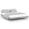 vidaXL Bed Frame without Mattress Grey Sonoma 160x200 cm