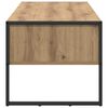 vidaXL Coffee Table Artisian Oak 100 x 46 x 40 cm Engineered Wood