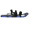 vidaXL 3 in 1 Snowshoes Blue and Black 25 inches Aluminum and HDPE