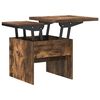 vidaXL Coffee Table Smoked Oak 55 x 54.5 x 45 cm Engineered wood