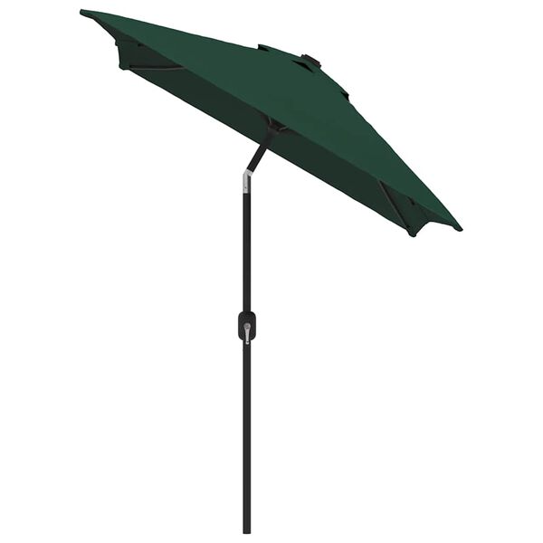 vidaXL Garden Parasol 200 x 300 cm Green Rectangular