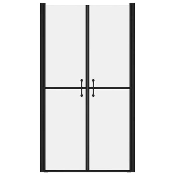 vidaXL Shower Door Frosted ESG (93-96)x190 cm