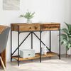 vidaXL Console Table Old Wood 100 x 39 x 78.5 cm Engineered Wood