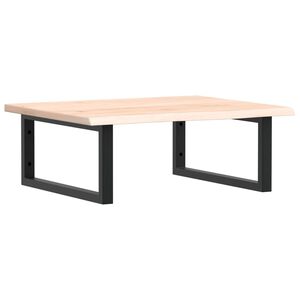 vidaXL Basin Shelf Wall Mounted Steel and Solid Wood Oak