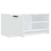 vidaXL TV Cabinets 2 pcs White 80x35x36.5 cm Engineered Wood