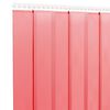 vidaXL Door Curtain Red 300 mmx2.6 mm 10 m PVC