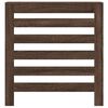 vidaXL Radiator Cover Brown Oak 78x20x82 cm Engineered Wood