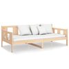 vidaXL Day Bed without Mattress Solid Wood Pine 90x190 cm Single