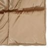 vidaXL Full Year Duvet Gold 140 x 220 cm Satin and Microfiber