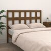 vidaXL Bed Headboard Honey Brown 125.5x4x100 cm Solid Wood Pine