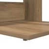 vidaXL Side Table Artisan Oak 40 x 38 x 62.5 cm Engineered Wood