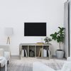 vidaXL TV Cabinet Concrete Grey 100x35x40 cm Engineered Wood