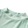Kids' T-shirt with Long Sleeves Mock Turtleneck Dark Mint 128