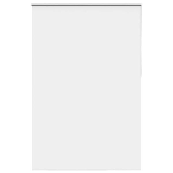 vidaXL Roller Blind Blackout White 145x230 cm Fabric Width 141.6 cm Polyester