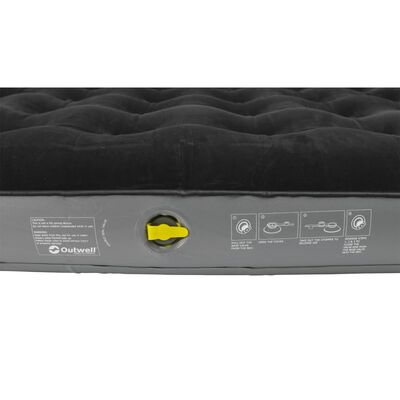 Outwell Air Mattress Classic Double Black & Grey