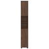 vidaXL Bathroom Cabinet with Storage Brown Oak 30 x 35 x 192 cm