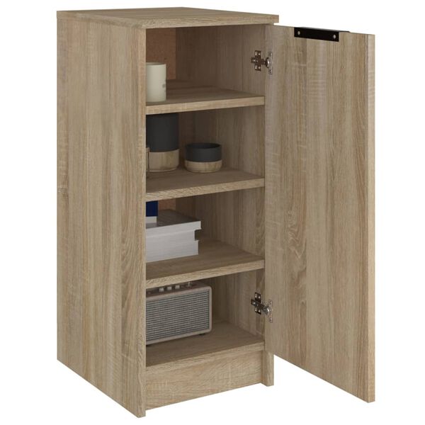 vidaXL Shoe Cabinet Sonoma Oak 30x35x70 cm Engineered Wood
