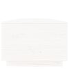 vidaXL Coffee Table White 100x50x35 cm Solid Wood Pine