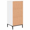 vidaXL Bathroom Cabinet with Drawer with Door White 39.5 x 36 x 88 cm