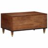 vidaXL Coffee Table Honey Brown 80 x 50 x 40 cm Solid Mango Wood