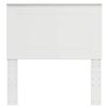 vidaXL Headboard Gloss White 100 cm Engineered Wood