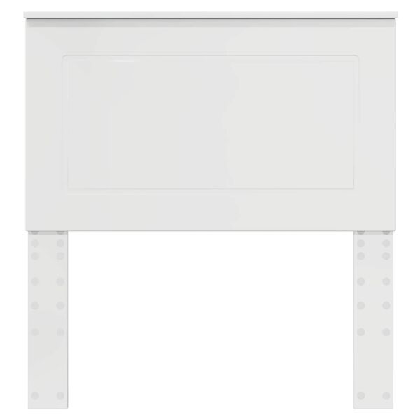 vidaXL Headboard Gloss White 100 cm Engineered Wood